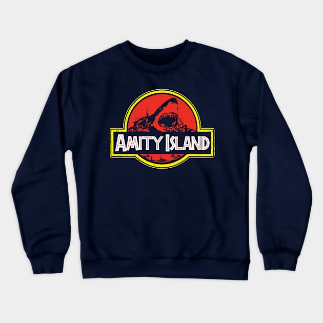 Amity Island Crewneck Sweatshirt by Daletheskater